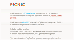Desktop Screenshot of picnicsoftware.com